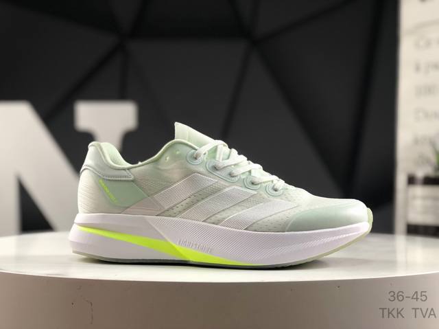 阿迪达斯 Adidas Adizero Duramo Speed 2 轻量跑鞋 货号：Ih8207 尺码：如图所示 Tkk Tva