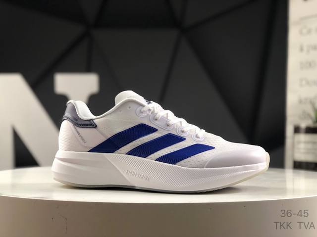阿迪达斯 Adidas Adizero Duramo Speed 2 轻量跑鞋 货号：Ih8201 尺码：如图所示 Tkk Tva
