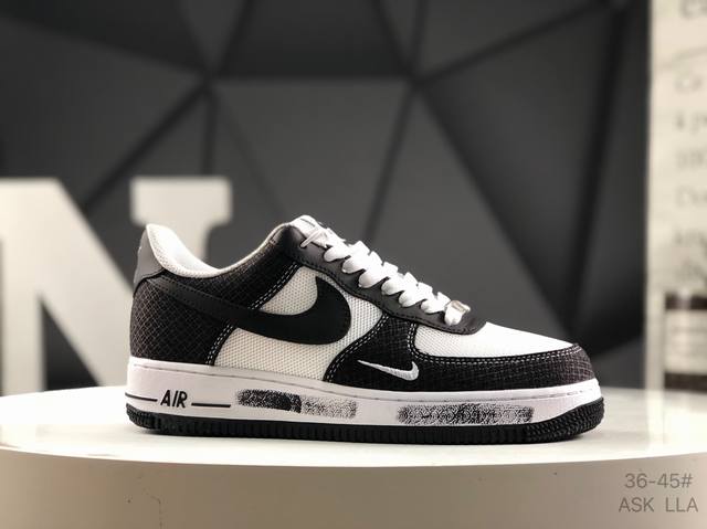公司级带半码 耐克 Nike Air Force 1 Low 空军一号低帮运动休闲板鞋 原楦头原纸板 打造纯正空军版型 专注外贸渠道 全掌内置蜂窝气垫 原盒配件