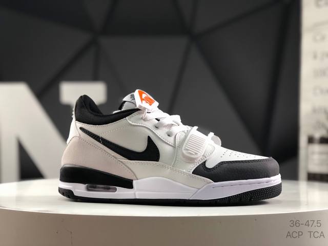 耐克 Air Jordan Legacy 312 乔丹篮球鞋系列 号称 “最强三合一” 的Jordan Legacy 312，自然有着杂交结合的设计，它的名字就