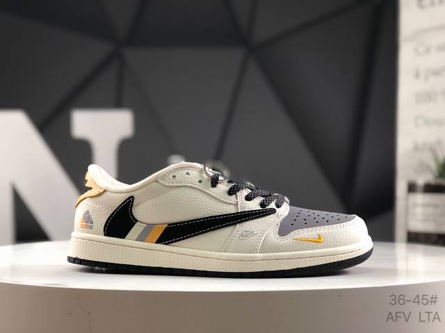 耐克 Nike Wmns Air Jordan 1 Low Gs White University Red Aj1乔丹一代倒钩低帮经典复古文化休闲运动篮球鞋 货