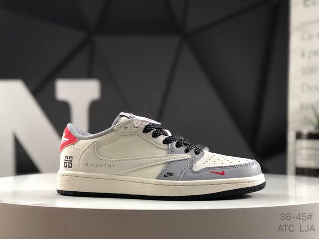 公司级带半码 耐克 Air Jordan 1 Low Og Sp Aj1 乔1低帮文化休闲板鞋 货号：Xs7089 599 尺码：36 36.5 37.5 38