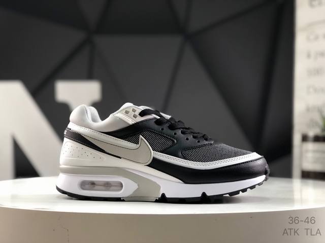 耐克 Nike Air Max Bw Og山川地形系列经典复古百搭休闲运动气垫慢跑鞋 货号：Dm6445 001 码数：如图右下角所示 Atk Tla