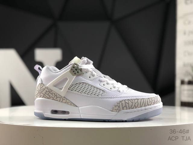 耐克 Nk Jordan Spizike Low 全新配色 这款鞋子著名导演斯派克 李的Jordan Spizike专属，预计于明年夏季推出全新低帮版本，将包括