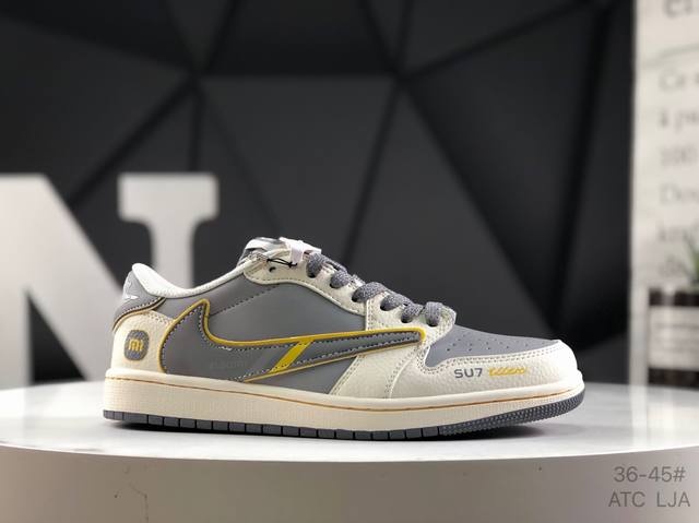 耐克 Nike Wmns Air Jordan 1 Low Gs White University Red Aj1乔丹一代倒钩低帮经典复古文化休闲运动篮球鞋 货