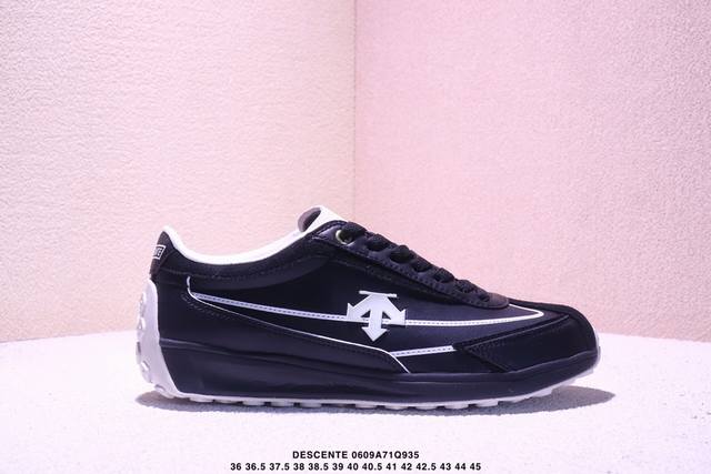 220 迪桑特Descente Chron Racer 舒适百搭 防滑耐磨 低帮 生活休闲鞋 货号：S Lcr76 尺码：36 36.5 37.5 38 38.