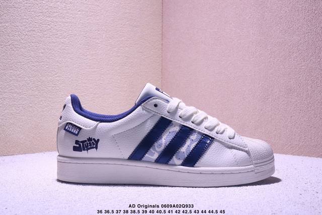 纯原 Clot X Ad Originals #贝壳头Lv联名限定 贴合柔软皮料白棕配色 ，这双鞋的整体设计思路和风格可以说很Clot。鞋款整体选用了易穿搭的白