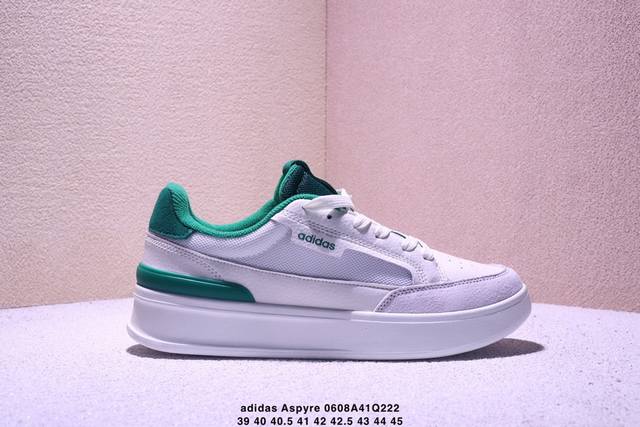 Adidas Aspyre 休闲板鞋 货号：Js0238 尺码：39 40 40.5 41 42 42.5 43 44 45 Xm0608Q222