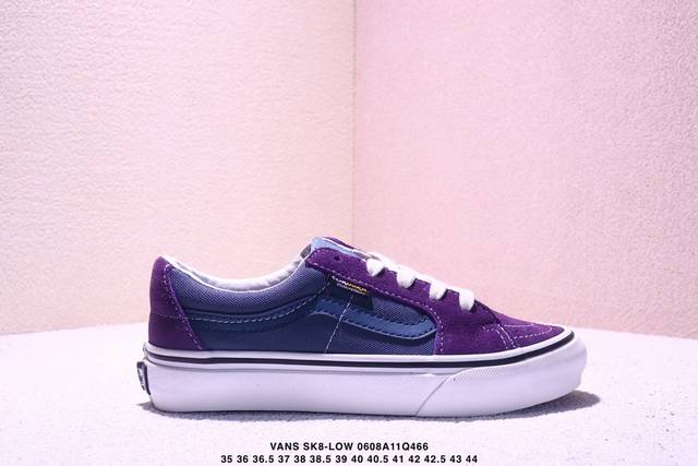 Vans 范斯 Sk8-Low 经典款 低帮 黑白 休闲板鞋帆布鞋 Vn0A4Uuk6Bt 工艺：硫化1:1 重量1:1、真标、原钢印、材质标、鞋型标、合格证