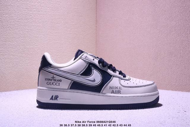 耐克 Nike Air Force 1 '07 Low 空军一号 低帮 运动鞋 休闲鞋 折边针车 工艺难度大 原楦头原纸板 原装鞋盒 定制五金配件 内置全掌气垫