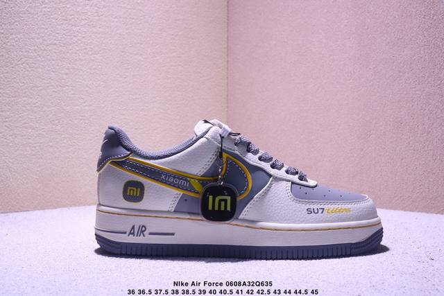 海外限量发售！公司级Nike Air Force 1 '07 Low “迪奥联名 石蕊蓝”空军一号 低帮 运动鞋 休闲鞋 折边针车 工艺难度大 原楦头原纸板 原