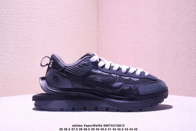 公司级Sacai X Nk Vaporwaffle 联名款 华夫3.0 耐克潮流休闲增高运动鞋 货号：Dd1875-101 毫无疑问圈内最强 高端零售首选 真正