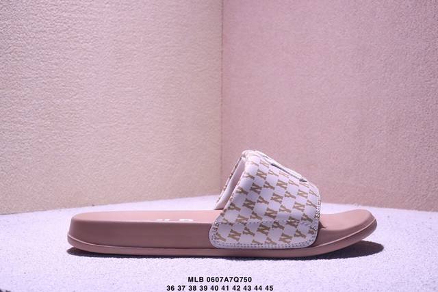 Mlb Slipper 防滑耐磨 防磨一字拖鞋 男女同款 Xm0607Q750