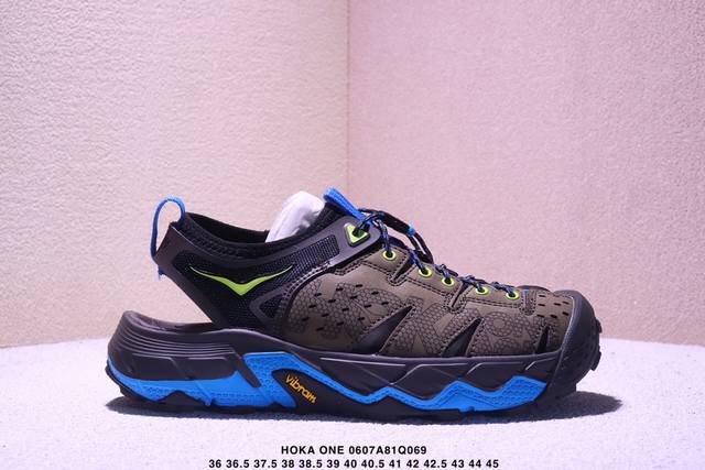 公司级 Hoka One One 户外凉鞋 霍帕拉缓震登山徒步越野运动凉拖鞋 Hoka 夏日户外新色彩！#宝藏小众好鞋 #耐磨防滑低帮休闲 被狠狠种草了新出的二