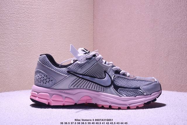 真标耐克Nike Zoom Vomero 5 马拉松复古跑五代休闲运动慢跑鞋 货号: 码数:36 36.5 37.5 38 38.5 39 40 40.5 41