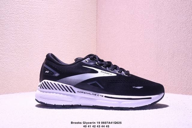 公司级Brooks布鲁克斯 Glycerin 19跑鞋男子缓震马拉松氮气慢跑鞋 货号: 尺码:40-45 Xm0607Q625