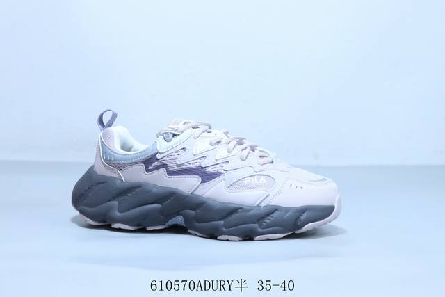 斐乐Fila Fila斐乐情侣款 新款复古百搭运动板鞋 蕨草 货号 F12W511101Fhr 610570Adury半 35-40