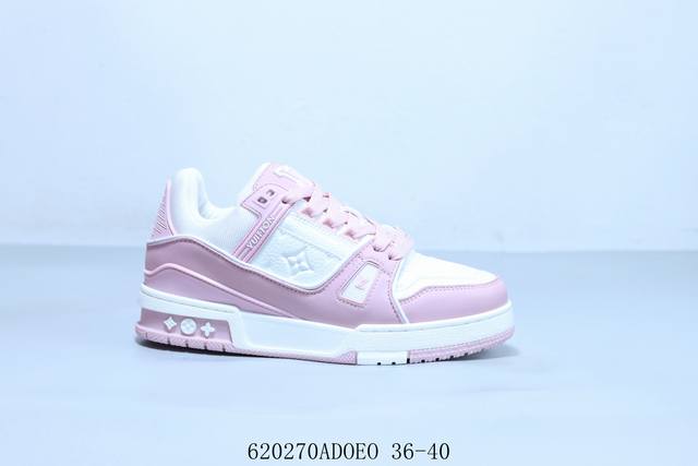 Lv路易威登Louis Vuitton Trainer Sneaker Low休闲运动文化百搭篮球鞋 620 Adoeo 36-40