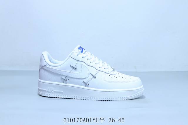 耐克 Nike Air Force 1 Af1耐克 低帮 空军一号休闲板鞋 货号 Ct1990- 610 Adiyu半 36-45