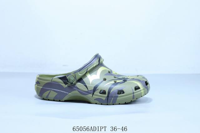 卡骆驰Crocs Classic Clog 卡骆驰全系列休闲沙滩洞洞拖鞋凉鞋 65056Adipt 36-46