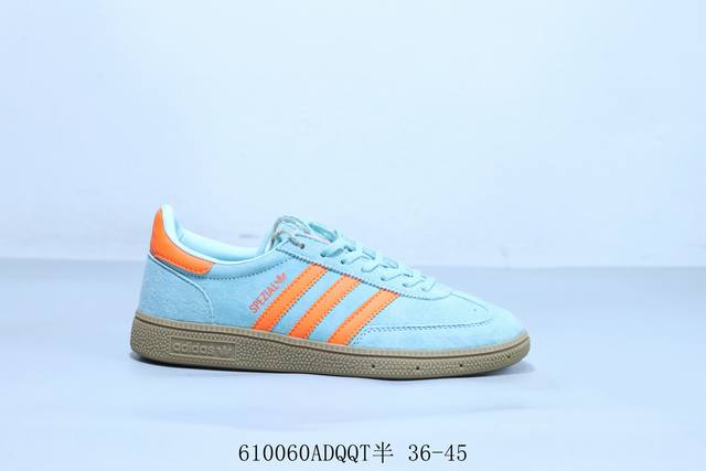 阿迪达斯Adidas Originals Handbal Spzl舒适百搭防滑耐磨 德训低帮 板鞋 货号 Ih5374 6 60Adqqt半 36-45