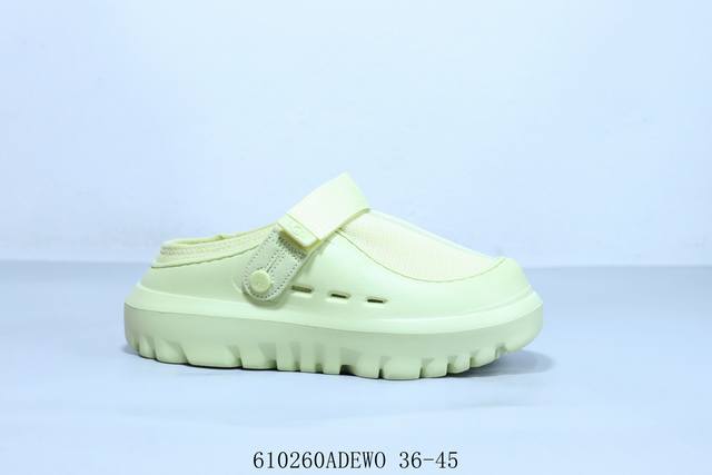 Ugg 凉鞋弹力束带女凉拖鞋时尚休闲舒适防滑拖鞋 610260Adewo 36-45