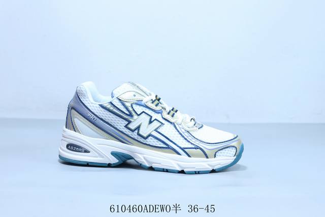 新百伦New Balance Nb男女鞋复古鞋740新款时尚休闲 低帮 老爹鞋 610460Adewo半 36-45