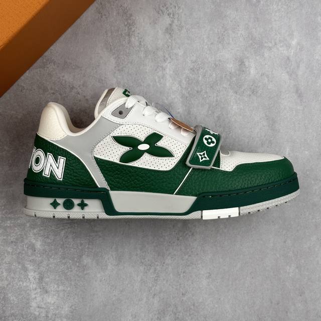 本地 核心 Tyler X Louis Vuitton 路易威登 Lv Trainer 联名款 低帮休闲板鞋 海淘代购同渠道品质 高端零售 外贸充正专供 原版购