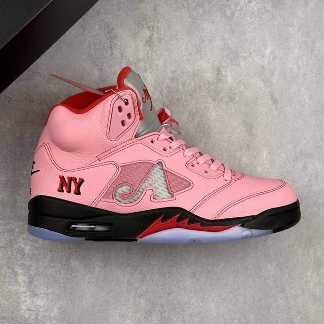 本地 核心私 Awake Ny X Air Jordan 5 Retro 高帮 联名粉色 Aj5 乔丹5代 乔丹篮球鞋系列 Awake Ny与Jordan Br