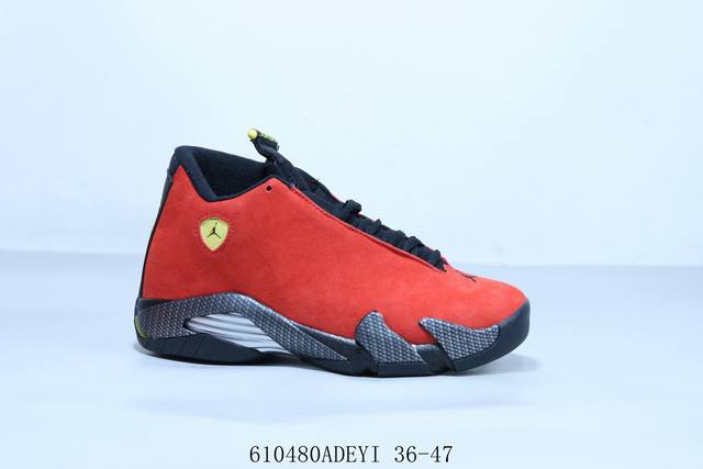 Air Jordan 14 Desert 乔Aj14 男子篮球鞋 610480Adeyi 36-47