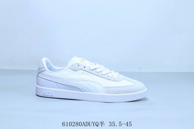 彪马Puma Smash Vulc Cv 低帮百搭休闲板鞋 610280Aduyq半 35.5-45