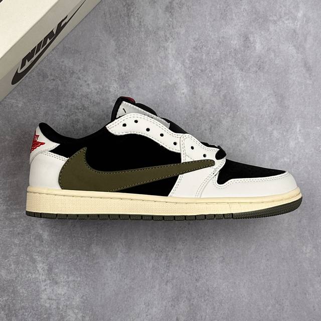 特价本地 核心私 Travis Scott X Nike Air Jordan 1 Low Og Sp Aj1乔丹一代 倒钩经典低帮文化百搭休闲运动篮球鞋 #男