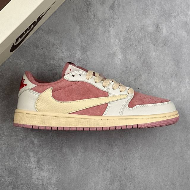 特价本地 核心私 Travis Scott X Nike Air Jordan 1 Low Og Sp Aj1乔丹一代 倒钩经典低帮文化百搭休闲运动篮球鞋 #男