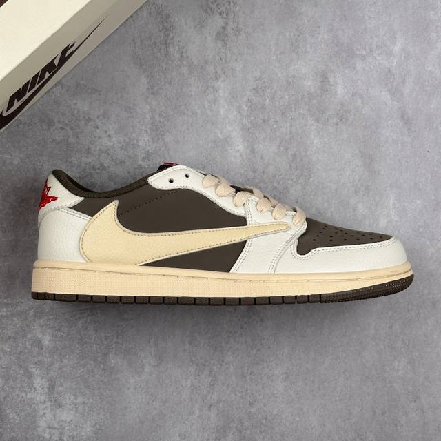 特价本地 核心私 Travis Scott X Nike Air Jordan 1 Low Og Sp Aj1乔丹一代 倒钩经典低帮文化百搭休闲运动篮球鞋 #男