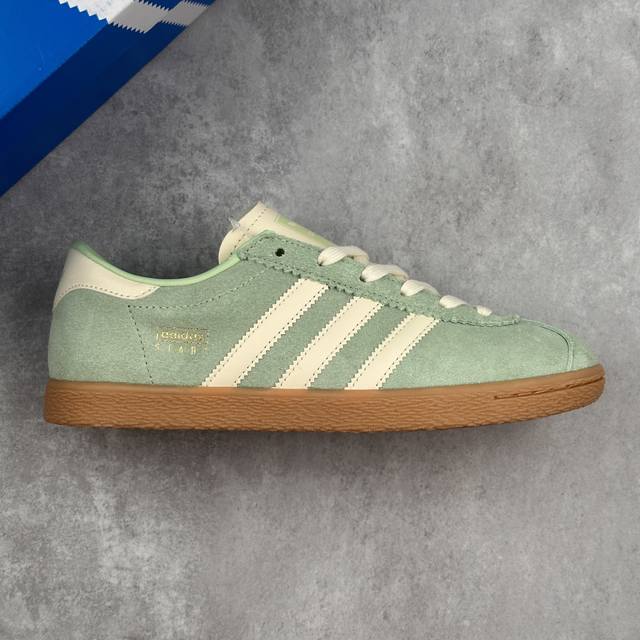 本地 核心私 阿迪达斯 Adidas Originals Stadt 阿罗哈 三叶草休闲防滑耐磨低帮板鞋 鞋头出色设计 塑就出众贴合感 稳固的后跟贴合足部曲线设