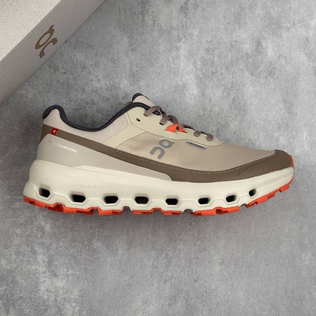 本地 核心私 昂跑On Running Cloudvista 2 Waterproof 克劳德漫步2代系列低帮轻量功能型休闲运动徒步登山鞋 男女鞋采用功能型网织