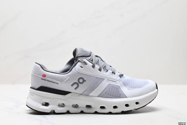 公司级On Cloudrunner 2 昂跑 户外街头机能风新兴品牌轻便中帮跑步鞋 首发实拍鞋款以网球为灵感的运动休闲鞋 大胆的复古外观与革新科技融合 助力运动