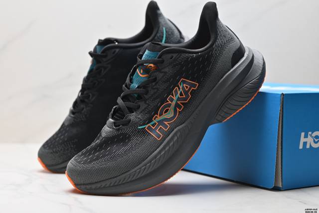 公司级Hoka One One Mach 6 低帮专业越野跑步鞋 实拍首发 相较于前几代Mafate包裹感更好 跟其他系列比起来更加舒适 鞋底防滑性能在下坡的石