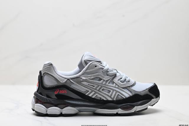 公司级Asics Gel-Nyc 亚瑟士 透气网眼鞋面 配合部分合成革材质 采用全新Ahar+橡胶材质 更加耐磨 货号:1203A383-024 尺码:36 3