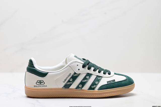 公司级Adidas Originals Samba Og ‘Diy’桑巴舞系列 阿迪达斯 三叶草绅士德训足球风百搭低帮休闲运动板鞋 原装头层材料 用料绝不含糊