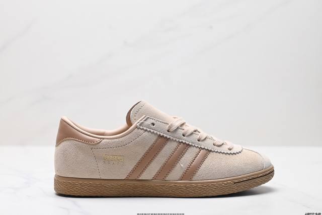 公司级Adidas Originals Stadt 阿迪达斯 舒适百搭 防滑耐磨 低帮 板鞋 货号:Ji1886 尺码:35.5 36 36.5 37 38 3