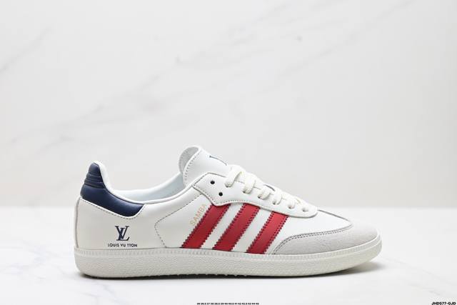 公司级Adidas Originals Samba Og ‘Diy’桑巴舞系列 阿迪达斯 三叶草绅士德训足球风百搭低帮休闲运动板鞋 原装头层材料 用料绝不含糊