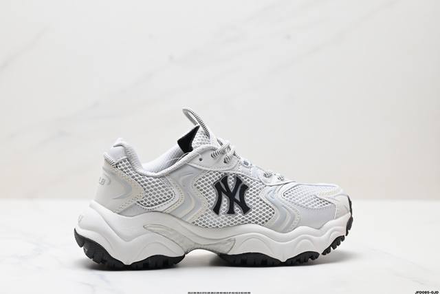 公司级Mlb Cargo Chunky 纽约洋基队 时尚百搭休闲运动潮流 防滑耐磨 低帮 老爹鞋 货号:3Ashw075N 尺码:35.5 36 36.5 37