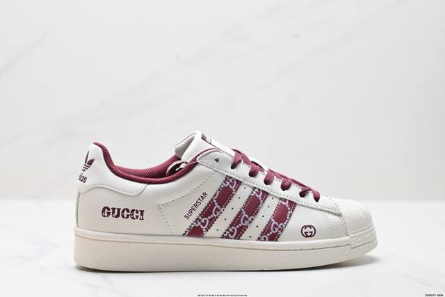公司级Adidas Originals Superstar 阿迪达斯 三叶草 贝壳头’Diy’系列低帮经典百搭休闲运动板鞋 原装头层材料 用料绝不含糊 独家版型