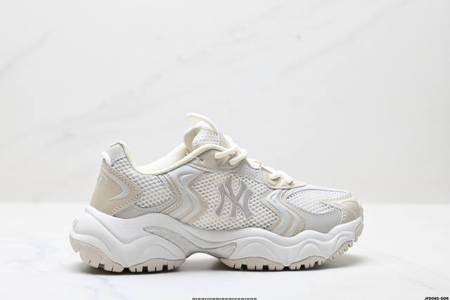 公司级Mlb Cargo Chunky 纽约洋基队 时尚百搭休闲运动潮流 防滑耐磨 低帮 老爹鞋 货号:3Ashw075N 尺码:35.5 36 36.5 37
