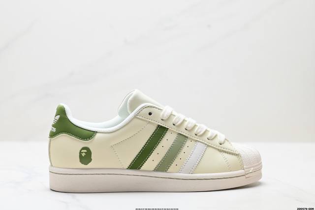 公司级Adidas Originals Superstar 阿迪达斯 三叶草 贝壳头’Diy’系列低帮经典百搭休闲运动板鞋 原装头层材料 用料绝不含糊 独家版型