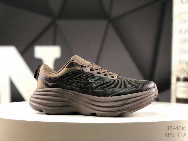 Hoka One One Bondi 8 邦代8代 公路跑鞋 运动鞋 货号：1155113 Hrm 尺码：36 36.5 37 38 38.5 39 40 40