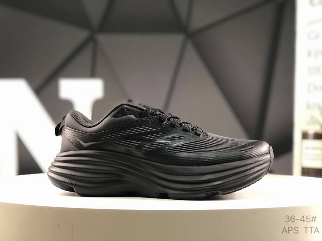 Hoka One One Bondi 8 邦代8代 公路跑鞋 运动鞋 货号：1155391 Bblc 尺码：36 36.5 37 38 38.5 39 40 4
