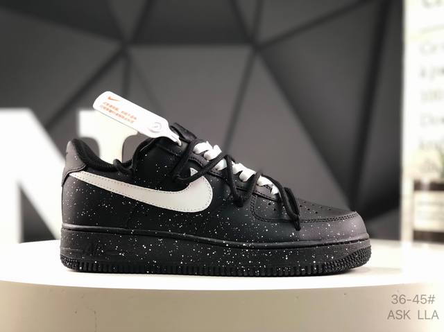 公司级带半码 耐克 Nike Air Force 1 Low 空军一号低帮运动休闲板鞋 原楦头原纸板 打造纯正空军版型 专注外贸渠道 全掌内置蜂窝气垫 原盒配件