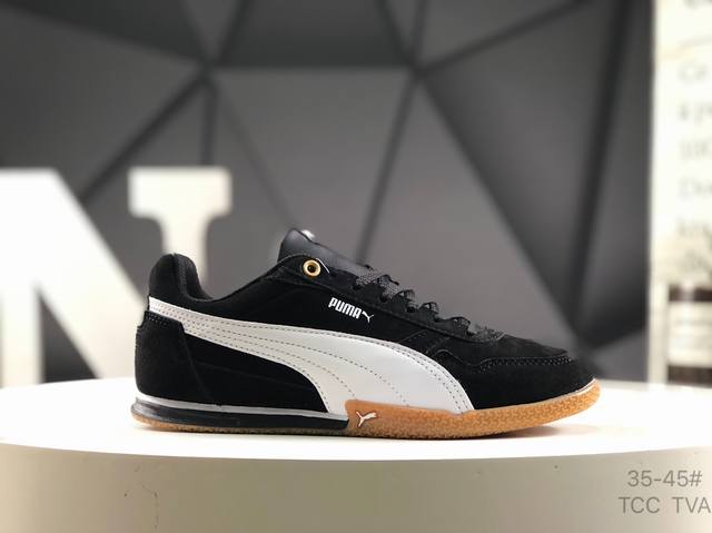 彪马 Puma Bella Donna Nylon 彪马 舒适男女低帮生活休闲德训薄底鞋 货号：402673-01 尺码：如图所示 Tcc Tva